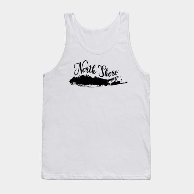 North Shore Script (Light Colors) Tank Top by Proud Town Tees